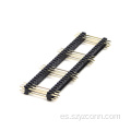Encabezado de pin de 2.0 mm dual fila recta